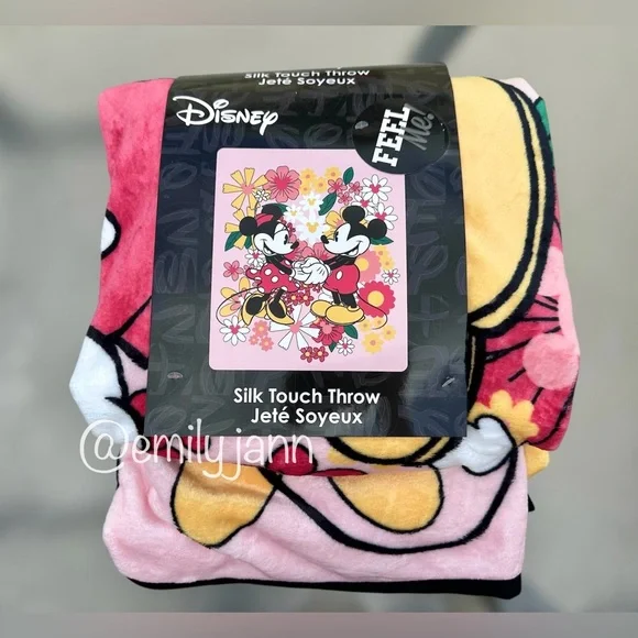 Mickey and🌺Minnie Mouse Blanket - Picture 1 of 6